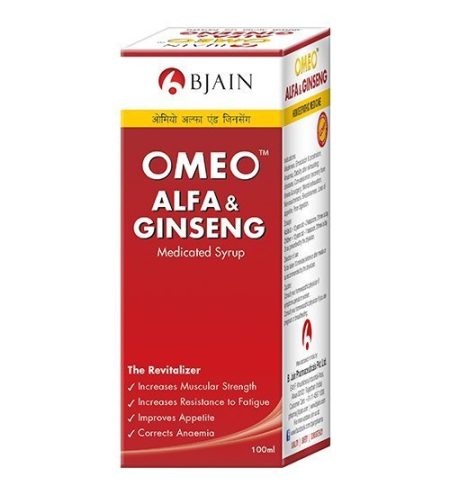 Omeo Alfa & Ginseng Tonic Syrup